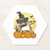 Dabbing Mops Halloween Untersetzer (Vorderseite)