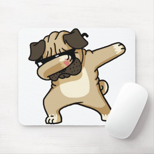 Dabbing Mops Mousepad (Mit Mouse)