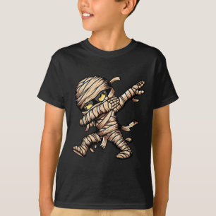 Dabbing Mummy Spooky Dab Tanzen Männer Kinder Jung T-Shirt