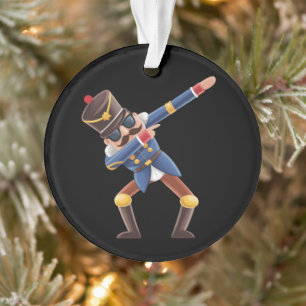 Dabbing Nussknacker Weihnachtsfeiertag Ornament