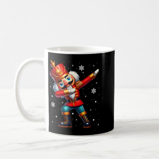 Dabbing Nutcracker Christmas Costume Matching Fami Kaffeetasse (Links)