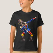 Dabbing Nutcracker Christmas Costume Nutcracker Gi T-Shirt (Vorderseite)
