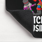 Dabbing Nutcracker Cousin Squad Funny Matching Chr Mousepad (Ecke)