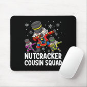 Dabbing Nutcracker Cousin Squad Funny Matching Chr Mousepad (Mit Mouse)