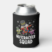 Dabbing Nutcracker Cousin Squad Funny Matching Dosenkühler (Kanne Vorderseite)