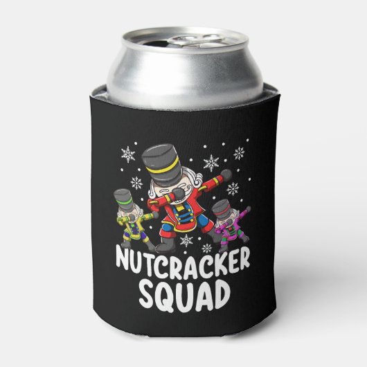 Dabbing Nutcracker Cousin Squad Funny Matching Dosenkühler (Kanne Vorderseite)