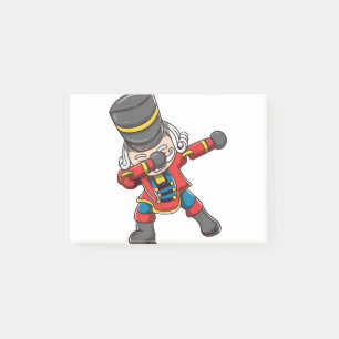 Dabbing Nutcracker Squash-Matching Weihnachten Post-it Klebezettel
