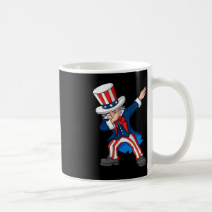 Dabbing Onkel Sam 4. Juli Dab Boys Girls Kinder Kaffeetasse