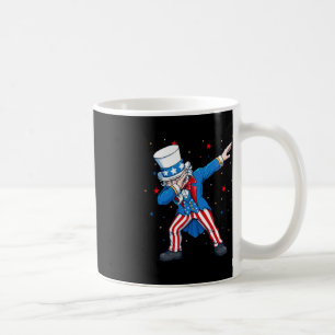 Dabbing Onkel Sam 4. Juli Kinder Jungs Männer Kaffeetasse