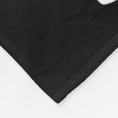 Dabbing-Oster-Ei-Jäger-Hasen-Illustration Fleecedecke (Ecke)