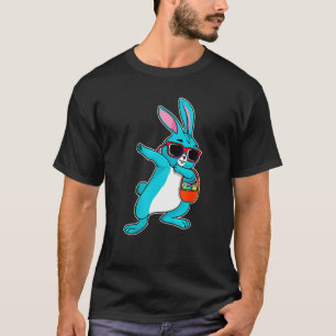 Dabbing Ostern Bunny Dab Ostertag Basketball Stu T-Shirt