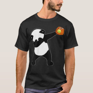 Dabbing Panda Bär Softball Baseballhandschuh Sport T-Shirt