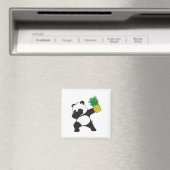 Dabbing Panda Bear Pineaple Aloha Beach Hawaiian Magnet (In Situ (Geschirrspüler))