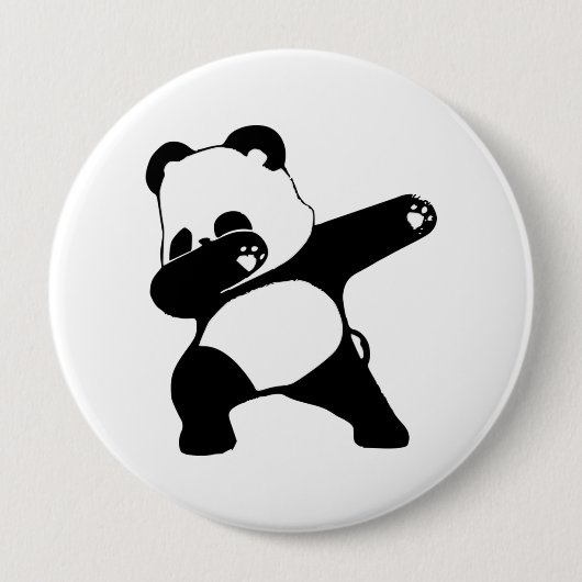 Dabbing Panda Button (Vorderseite)