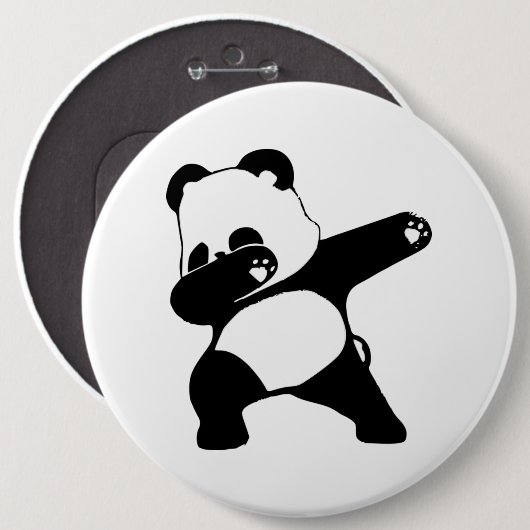 Dabbing Panda Button (Vorne & Hinten)