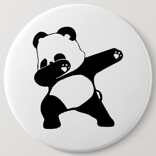 Dabbing Panda Button (Vorderseite)
