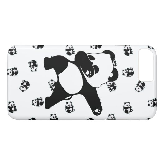 Dabbing Panda Case-Mate iPhone Hülle (Rückseite (Horizontal))
