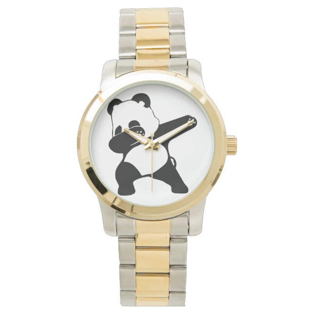 Dabbing Panda eWatch Armbanduhr (Vorderseite)