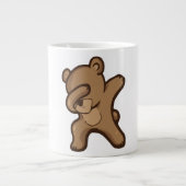 Dabbing Panda, Funny Panda dab dance Jumbo-Tasse (Vorderseite)