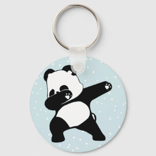 Dabbing Panda , Funny Panda dab dance Schlüsselanhänger