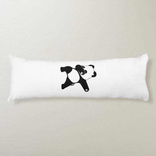 Dabbing Panda, Funny Panda dab dance Seitenschläferkissen (Vorderseite)