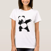 Dabbing Panda, Funny Panda dab dance T-Shirt (Vorderseite)