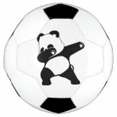 Dabbing Panda Fußball (Vorderseite)