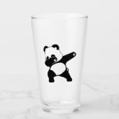 Dabbing Panda Glas (Vorderseite)