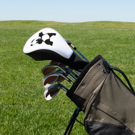 Dabbing Panda Golf Headcover (In SItu)