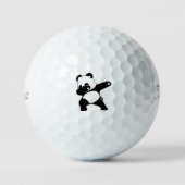 Dabbing Panda Golfball (Vorderseite)