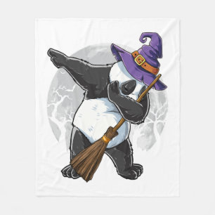 Dabbing Panda Halloween-Shirts, Halloween 2021 Fleecedecke
