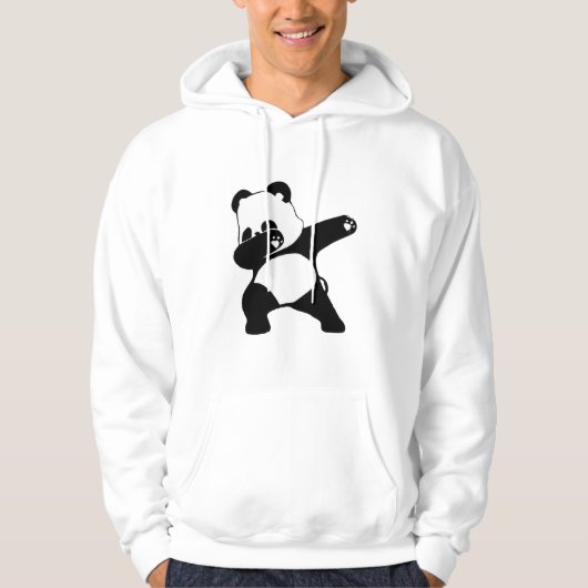 Dabbing Panda Hoodie (Vorderseite)