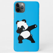 Dabbing Panda iPhone Hülle (Rückseite)