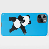 Dabbing Panda iPhone Hülle (Rückseite (Horizontal))