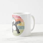 Dabbing Panda, Lustiger Panda Dab Tanz Kaffeetasse (VorderseiteRechts)