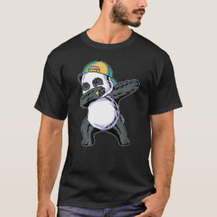 Dabbing Panda - Lustiges süßes Tier großer Panda-B T-Shirt