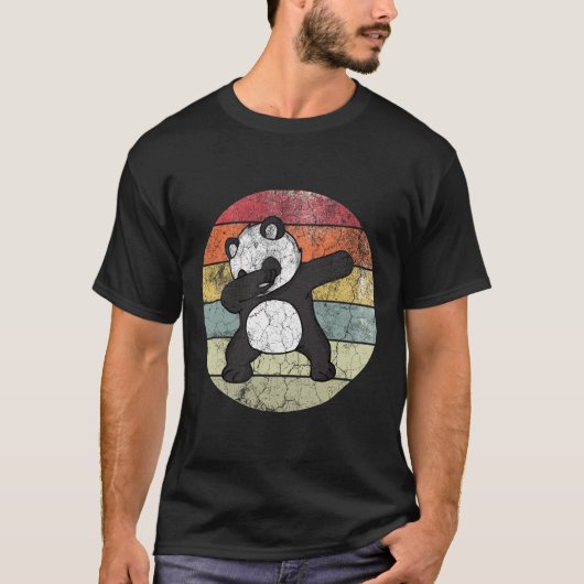 Dabbing Panda, Panda T-Shirt (Vorderseite)