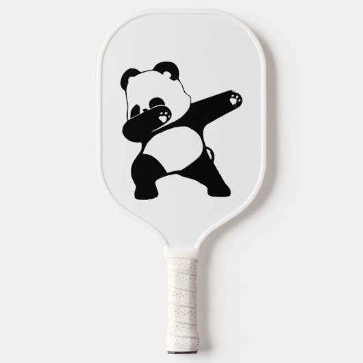 Dabbing Panda Pickleball Schläger (Vorderseite)