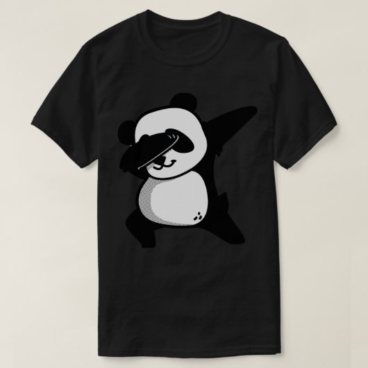 Dabbing Panda T-Shirt (Design vorne)