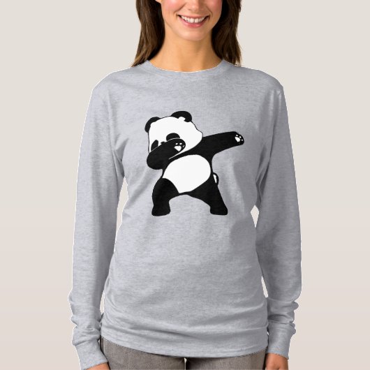 Dabbing Panda T-Shirt (Vorderseite)