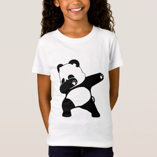 Dabbing Panda T-Shirt (Vorderseite)
