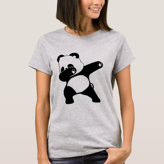Dabbing Panda T-Shirt (Vorderseite)