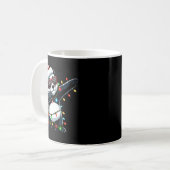 Dabbing Panda Xmas For Kids Boys Girl Panda Lover Kaffeetasse (Vorderseite Links)