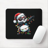 Dabbing Panda Xmas For Kids Boys Girl Panda Lover Mousepad (Mit Mouse)