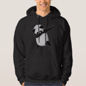 Dabbing Pandas Animal Lover Geschenk Hoodie (Vorderseite)