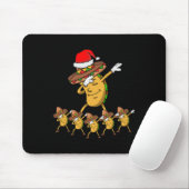 Dabbing Party Weihnachten Taco Funny Dab Geschenk Mousepad (Mit Mouse)