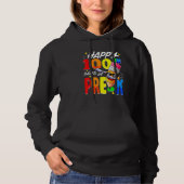 Dabbing Pencil 100th Day Of School Pre K Boys Kids Hoodie (Vorderseite)