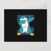 Dabbing Penguin Dab Penguin Postkarte (Vorderseite)