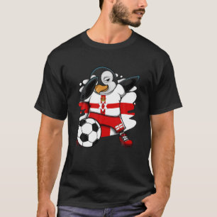 Dabbing Penguin Nordirland Fußball Fans Jersey T-Shirt