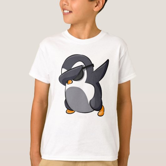 Dabbing Penguin T-Shirt (Vorderseite)